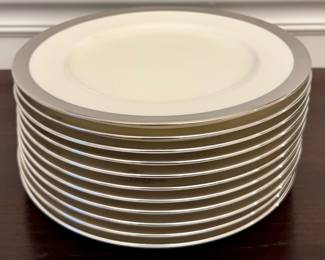 Lauren Ralph Lauren Hewitt Platinum Dessert Plates