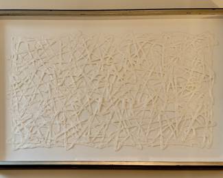 Ethan Allen White Paper Art