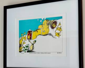 "Sylvester McMonkey" Signed & Numbered Lithograph