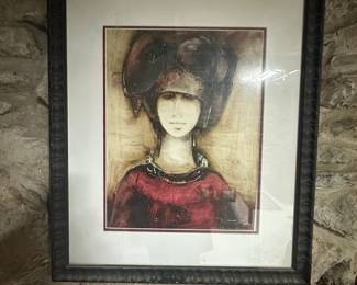 Abstract Portrait of a Woman by Ludmila Curilova