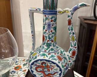 Famille Verte Dragon Ewer