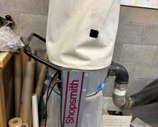 Shopsmith vacuum system