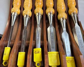 Vintage Mifer lathe chisels