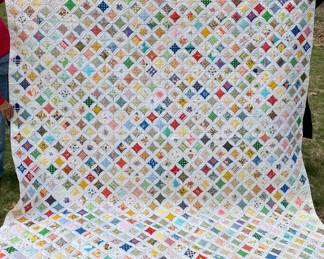 One of many handmade quilts