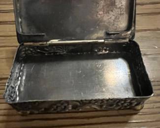 Victorian "Baby's Friend" Silver-Plated Hinged Box