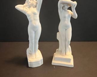 Pair of Classical Nude Figurines