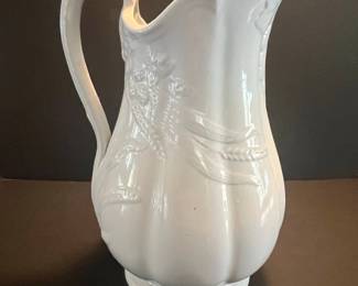 J. & G. Alcock Ironstone China Pitcher