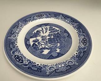 Blue Willow Ware Plate by Royal China
