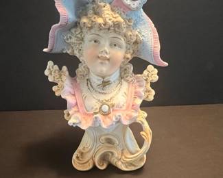 Turn Teplitz Porcelain Bust of a Lady