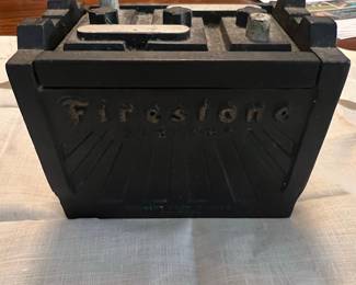 Firestone Tire and Rubber Battery Case trinket box