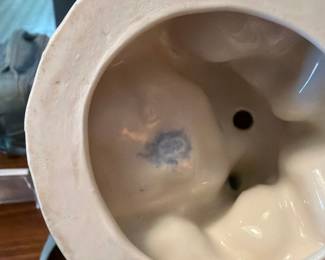 Pair of Capodimonte Style Porcelain Cherub Candlesticks