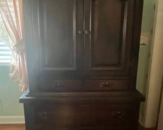 Vintage Armoire Dresser