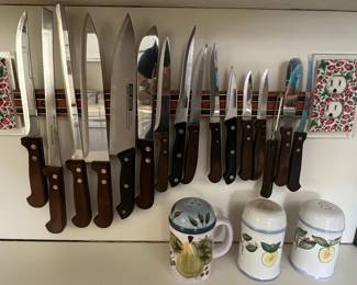 Koch Messer and Imperial Collectables Knife Set with Magnetic Strip