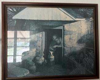 N.C. Wyeth "The Springhouse" Print