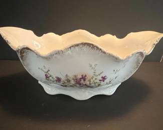 Hammersley Victorian Violets Porcelain Serving Bowl