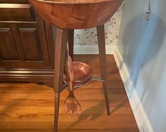 Woodard & Charles Caesar Salad Serving Bowl Set