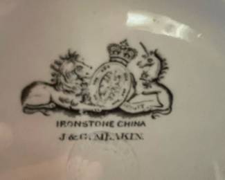 J. & G. Alcock Ironstone China Pitcher