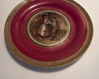 Prattware "No By Heaven I Exclaimd" Plate