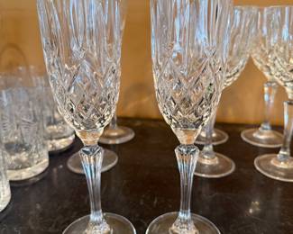 	#31	Waterford Marquis champange Flutes set of 2	 $40.00 				