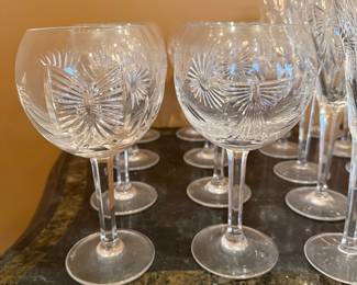 	#26	Waterford Millennium series set of 8 goblets	 $350.00 				