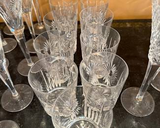 	#28	Waterford Millenium Series set of 9 Double Old Fashioned Glasses	 $300.00 				