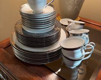 	#8	Lenox Vintage Jewel service for 8	 $225.00 				