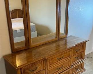 Bassett Dresser with Mirror