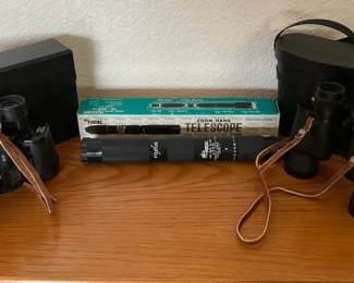 Focal Zoom Hand Telescope, Bushel Binoculars Vintage Binoculars