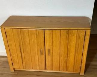 Solid Wood Credenza