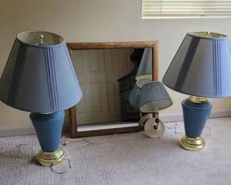 Three Lamps Mirror