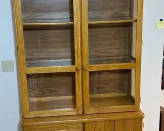 China Hutch with Light