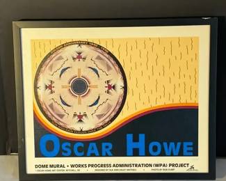 Oscar Howe Framed Picture