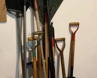 Variety Of Yard Tools More