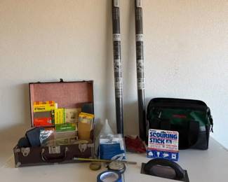 Case with Sandpaper, Craftsman Tool Bag More