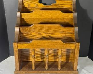 Vintage Magazine Holder