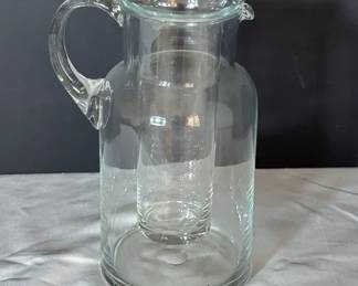 Vintage Glass Craft EwerFlagon Pitcher