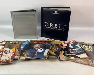 National Geographic Society Books and Assorted Magazines