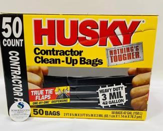New Husky Heavy Duty Contractor Bags