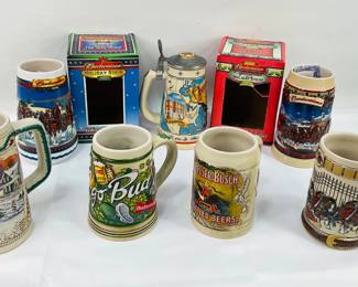 Anhueser Busch Collectible Steins