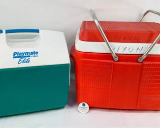 Two Cooler/Ice Chests