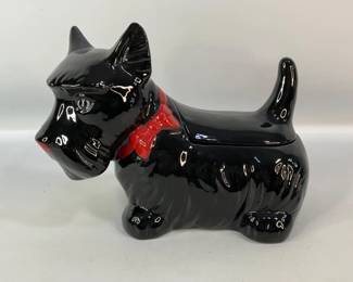 Marcia Scottie Dog Cookie Jar