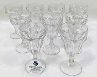 Clear Water Goblets