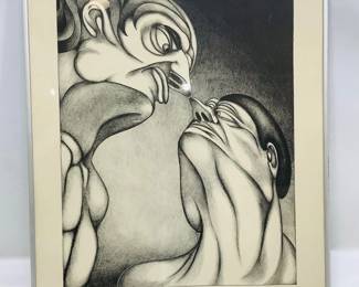 Alan Fliesler "Nose to Nose" Artwork