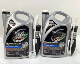 Two New Round Up 365 1-Gallon Spray Bottles
