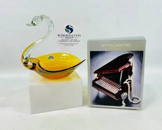 Swan Dish & Music Box