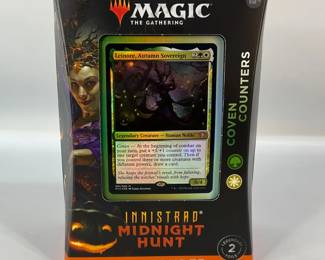 New Magic: The Gathering Commander Deck - "Coven Counters" from Innistrad Midnight Hunt