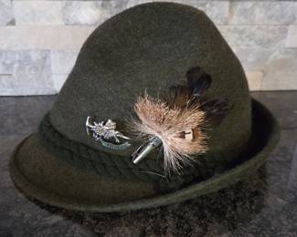 Vintage authentic German hat