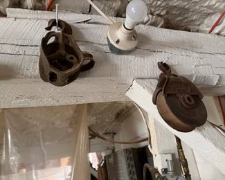 Antique pully