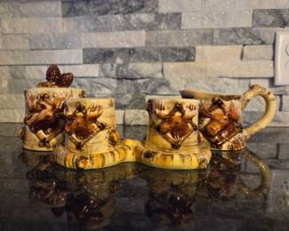 Salt and pepper/ cream and sugar 