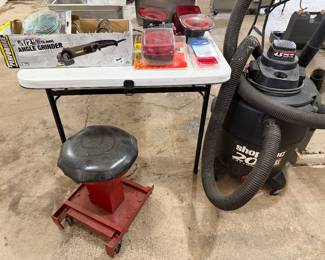 Stool and tools 